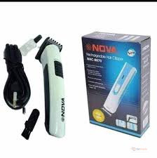 Nova Dependable Top Quality Pro Rechargeable Hair Trimmer / Shaving Machine