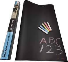 45 × 200cm Wall-Sticking Blackboard – Peel-and-Stick Writing Board for Kids, Home, Office, School & Learning