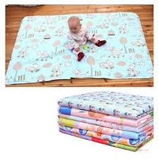Soft Portable Baby Mackintosh Urine Pad – Reusable Baby Changing & Mattress Protector for Cot, Bed & Everyday Care