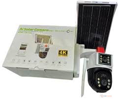 T11 Solar WiFi Double Camera | Dual-Lens Outdoor Security CCTV Camera with Solar Power for Home & Business