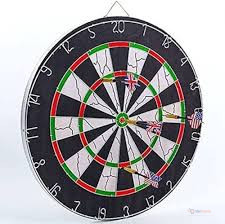 Professional 18-Inch Dart Board – Dart Game Board for Home, Office, Game Room & Recreational Play