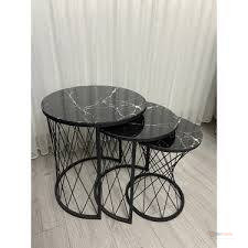 3-in-1 Executive Table – Glass-Effect Modern Office Desk