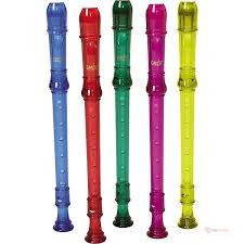 Colorful Plastic Descant Recorder Flute – Beginner Musical Instrument