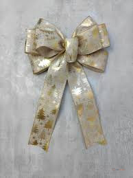 Big Christmas Bow – Large Festive Decorative Bow for Christmas Décor & Gifts