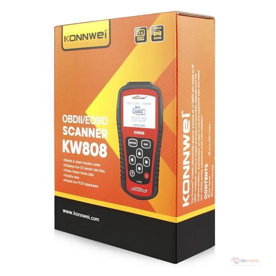 Konnwei KW808 OBD2 Car Diagnostic Scanner – Engine Fault Code Reader with Live Data | OrderMania Kenya