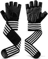 Gym Gloves with Wrist Strap – Training, Cycling, Bike & Exercise Gloves for Men & Women