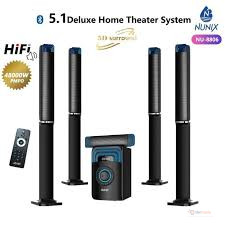 Nunix NU-8806 5.1CH Deluxe Home Theater System Super Music System