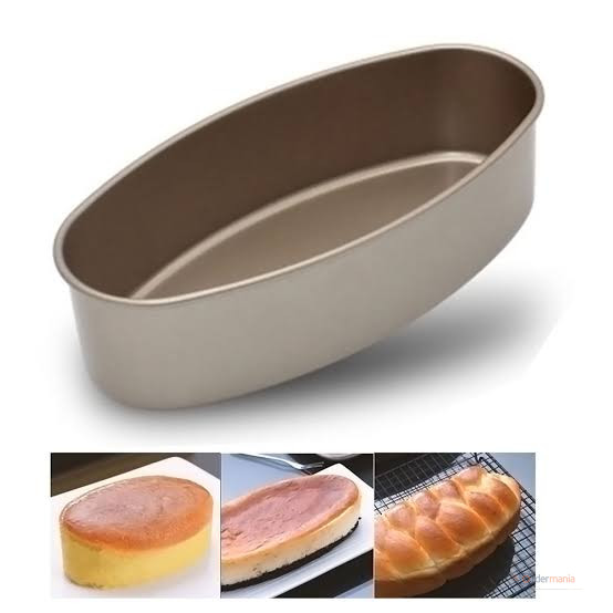 Oval Non-Stick Baking Tin – Reusable Baking Pan for Cakes, Bread, Pastries & Homemade Treats