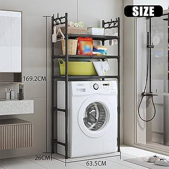 Executive Washing Machine Organizer Rack – Laundry Room Storage Shelf | OrderMania Kenya