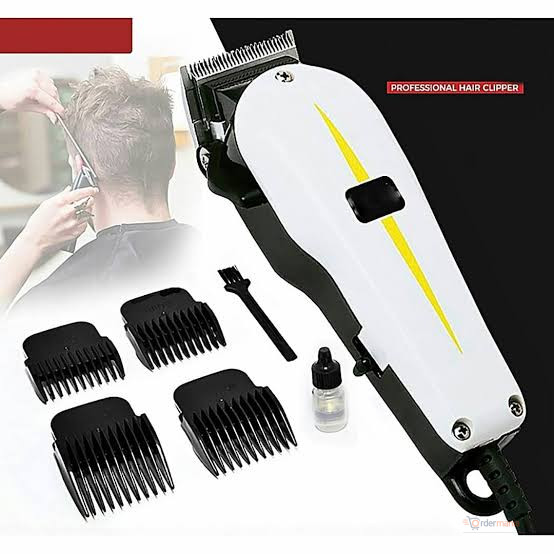 GEEMY GM-1021 Corded Electric Shaver Hair Clipper & Beard Trimmer with Stainless Steel Blades and Guide Combs