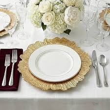 Charger Plate – Decorative Table Setting Underplate for Dining, Events, Weddings & Home Entertaining