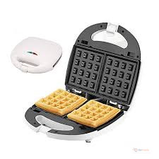 REKI 2-Slot Waffle Maker – Electric Waffle Maker for Homemade Breakfasts, Snacks & Everyday Baking