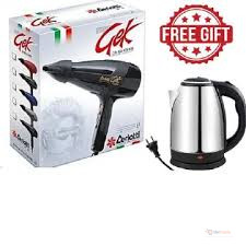 Ceriotti GEK 3800 Salon Blow-Dry Hair Dryer + Free 2L Kettle