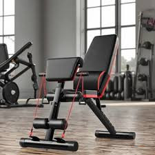 Multifunctional Foldable Workout Gym Bench – Adjustable Home Exercise & Weight Training Bench for Full-Body Workouts