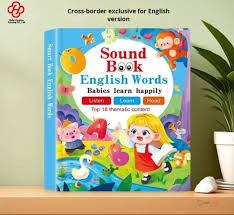 English Learning Sound Book for Babies & Toddlers – Interactive Early Learning Book for English Words, Sounds & Educational Play
