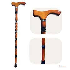 Wooden Walking Stick – Traditional Walking Support Stick for Everyday Mobility