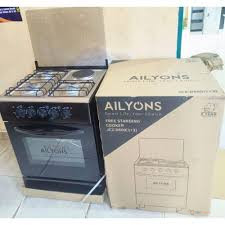 JCZ-D600 50×55 Standing Cooker – 3 Gas Burners + 1 Electric Hot Plate