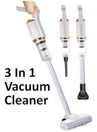 3-in-1 Rechargeable Wireless Vacuum Cleaner – Bagless Portable Vacuum for Car, Home, Sofa & Everyday Cleaning