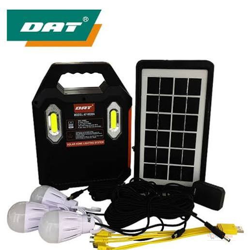 DAT 9028B Solar Kit with Radio – Portable Solar Power & Entertainment Kit