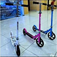 Heavy-Duty Height Adjustable Two-Wheel Kids Scooter with Brakes – Adjustable Scooter for Children