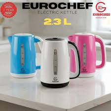 Euro Chef 2.3L Automatic Cordless Kettle – Electric Water Boiler for Tea, Coffee & Everyday Kitchen Use