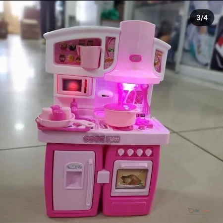 Battery Operated Kitchen Set for Kids – Pretend Play Toy Kitchen Set
