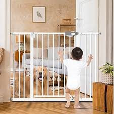 90cm Adjustable Baby Safety Gate – Child Safety Barrier for Stairs, Doors, Hallways & Home Spaces