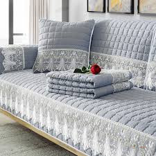 8 Pcs Sofa Pad Non-Slip Covers – L Shape & 5 Seater Sofa Protectors