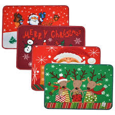 Festive Christmas Door Mat 50×80cm – Decorative Holiday Welcome Mat for Home Entrance & Christmas Décor