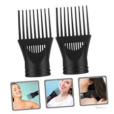 Hair Blow Dryer Comb Pick Attachment – Straightening & Detangling Tool