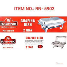 Rashnik Double Tray Chafing Dish – Food Warmer & Serving Dish