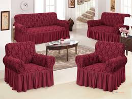 7 Seater Loose Seat Covers 3:2:1:1 Full Sofa Cover Set for Home