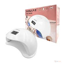 Sokany 48W UV LED Nail Dryer Lamp – Gel Polish Curing Lamp with 10/30/60/99s Timer for Home & Salon Manicure