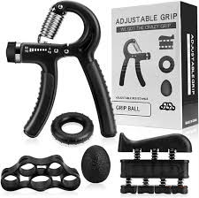 Adjustable Hand Grip Set – Hand & Forearm Strengthener for Fitness, Exercise, Training & Home Workouts