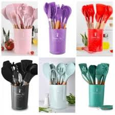 11pc Silicone Kitchen Utensil Set – Heat-Resistant Cooking Tools for Home & Kitchen