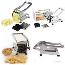 Potato Chipper Slicer Chips Cutter French Fries Maker – Manual