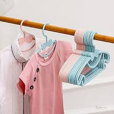 10pcs Baby Clothes Hangers – Baby & Toddler Clothes Organizer Hangers for Nursery, Wardrobe & Everyday Use