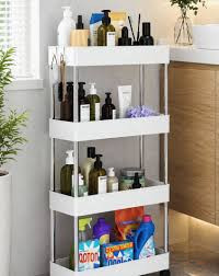 4-Layer Multipurpose Kitchen & Room Fruit Rack Organizer – Rolling Storage Rack for Fruits, Vegetables & Household Items