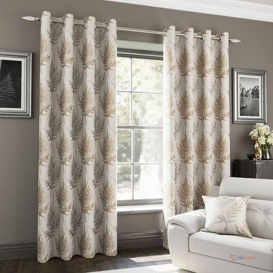 Heavy Linen Curtains with Sheer Curtains – Elegant Curtain Set for Living Room & Bedroom