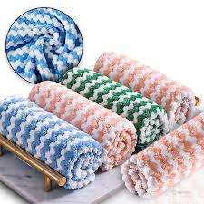 Soft Towels Set of 5 Pieces – Multi-Piece Towel Set for Bath, Face, Home, Gym & Everyday Use