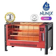 3-Sided Quartz Room Heater with Humidifier – Room Heating
