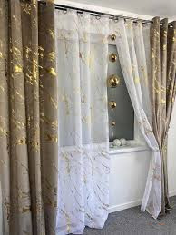 3PC Marble Velvet Curtains with Sheer – 2 × 1.5M Curtains + 3M Sheer, 2.5M Height for Living Room & Bedroom