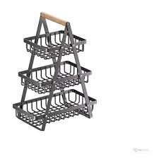 Nunix 3-Tier Fruit Rack – High Quality Kitchen & Countertop Organizer