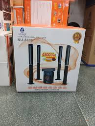 NU-8806 5.1CH Deluxe Bluetooth Home Theater System – Home Entertainment Speaker System