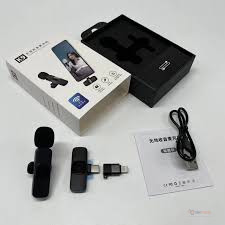 K9 Wireless Lavalier Microphone – Compact Clip-On Wireless Mic for Vlogging, TikTok, YouTube, Interviews & Live Streaming