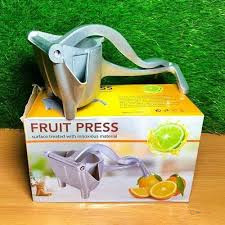 Fruit Press Manual Juicer – Hand-Operated Citrus & Fruit Juice Extractor for Home & Kitchen