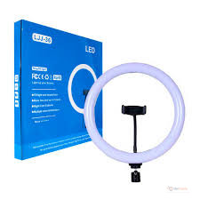 12 Inch LED Ring Light with Stand & Phone Holder for Videos, Makeup