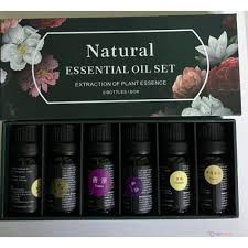 6Pcs Natural Essential Oil Set 10ml Each | Aromatherapy & Home Fragrance Oils