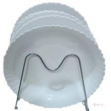 White Deep Plate 1479 – Elegant Everyday Dining Plate for Home