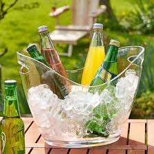 Acrylic Ice Bucket – Stylish Ice Storage & Serving Bucket for Home, Parties, Events & Everyday Entertaining